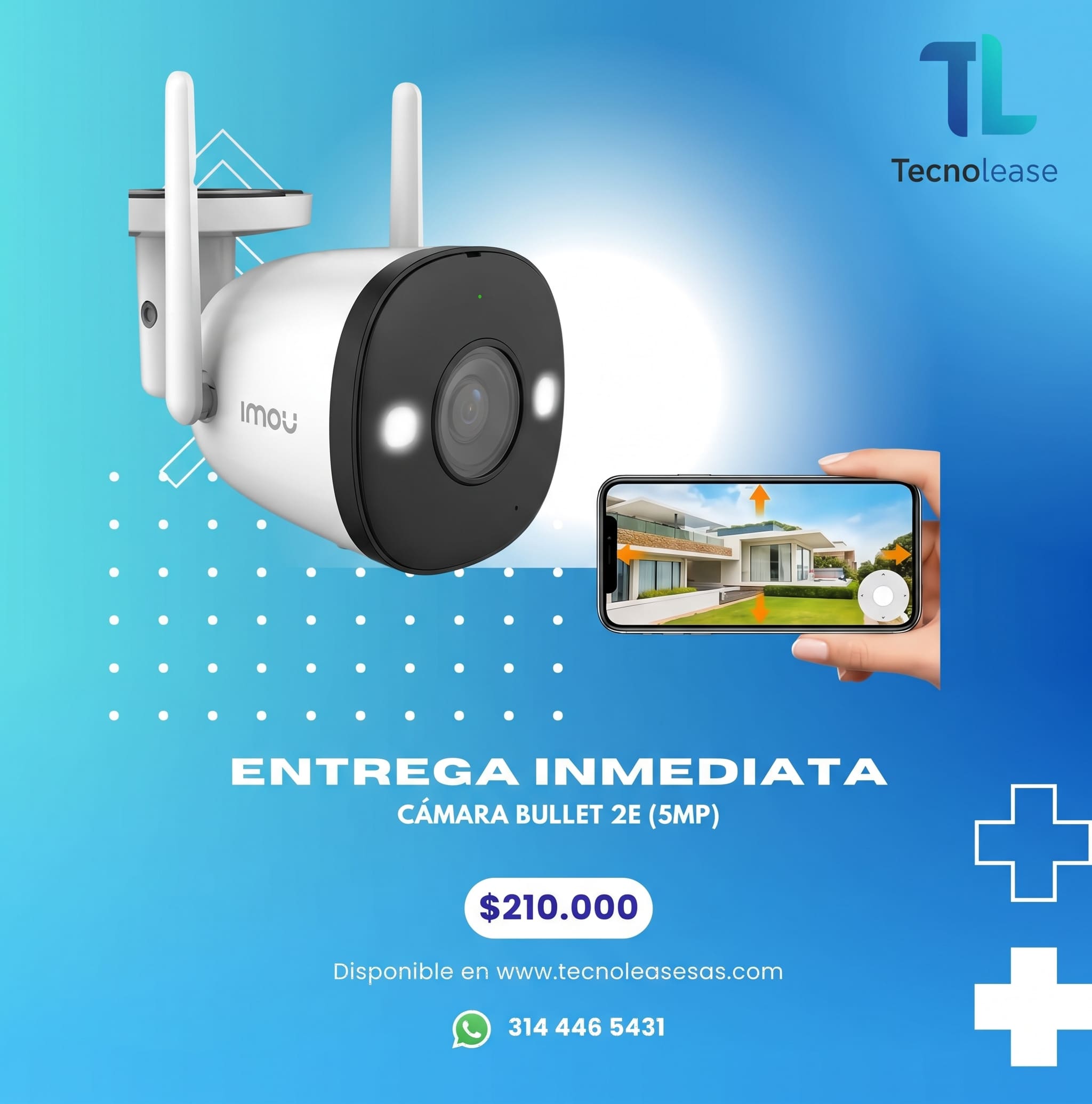 📷 Cámara Bullet 2E (5MP)