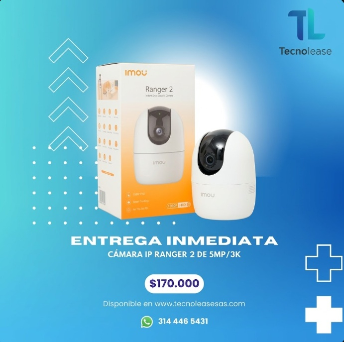 📹 Cámara IP ranger 2 de 5 mp /3k