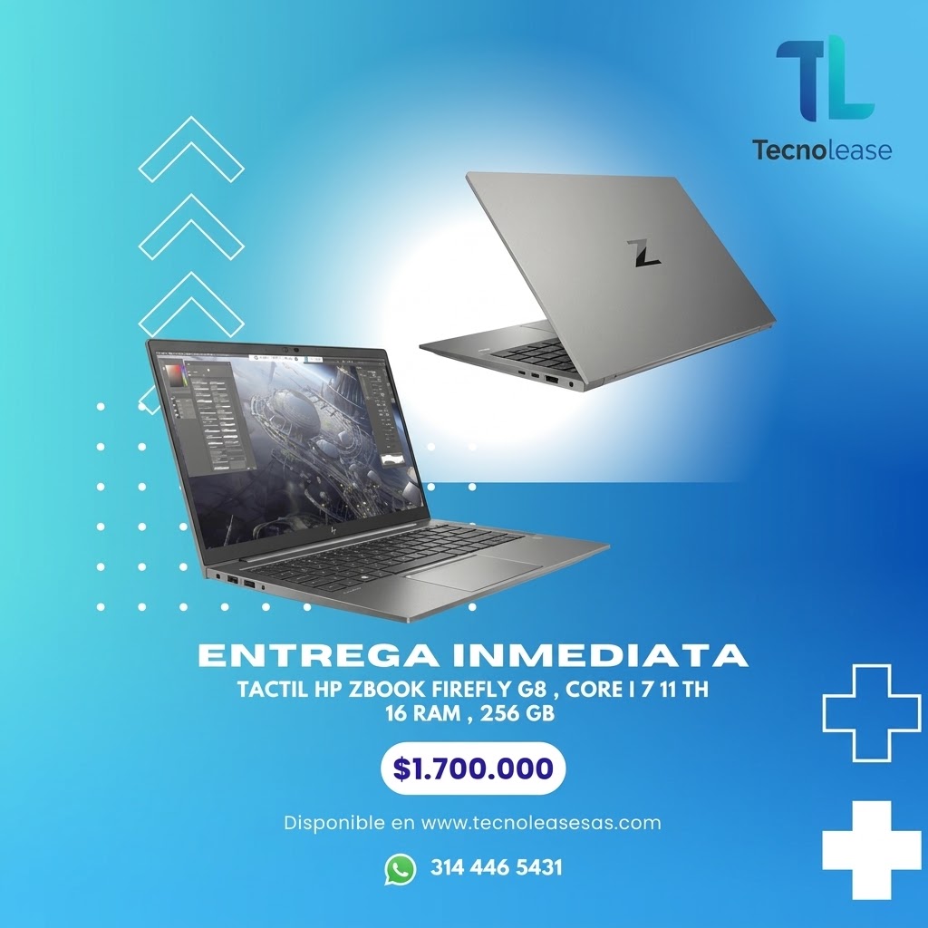 💻HP ZBook Firefly G8 ( Corei 7 11th USADO)