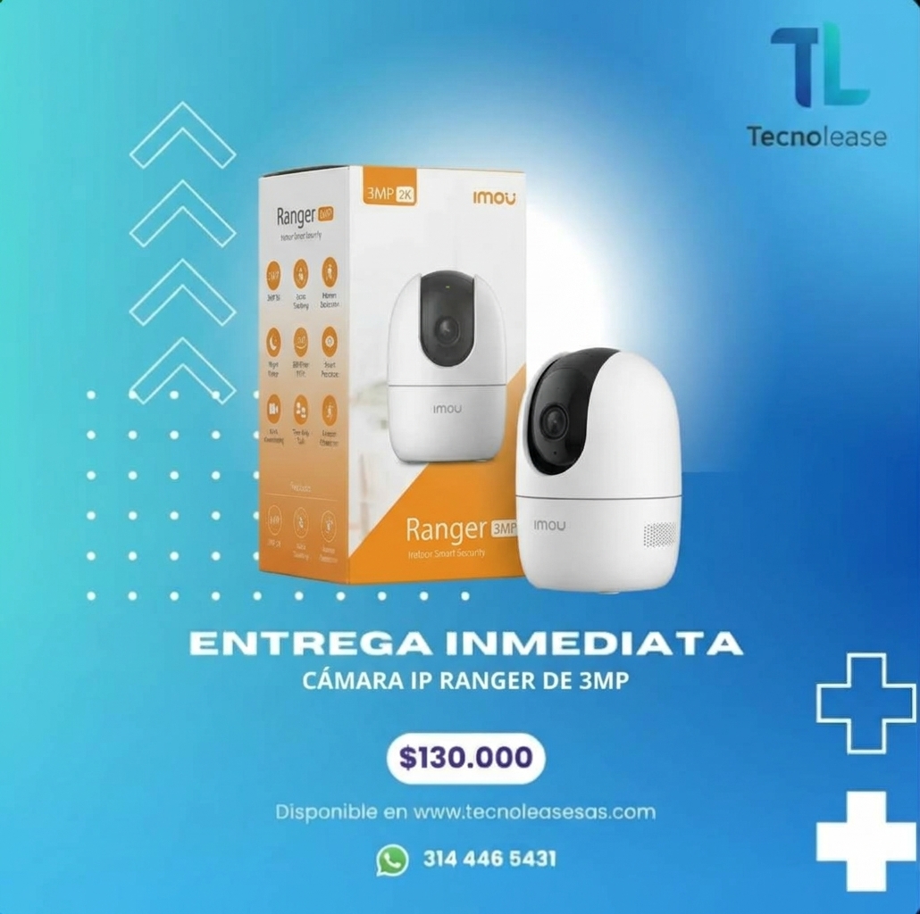 📹 Cámara IP Ranger  3 mp /2k